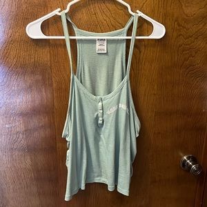 PINK Crop top sleep tank